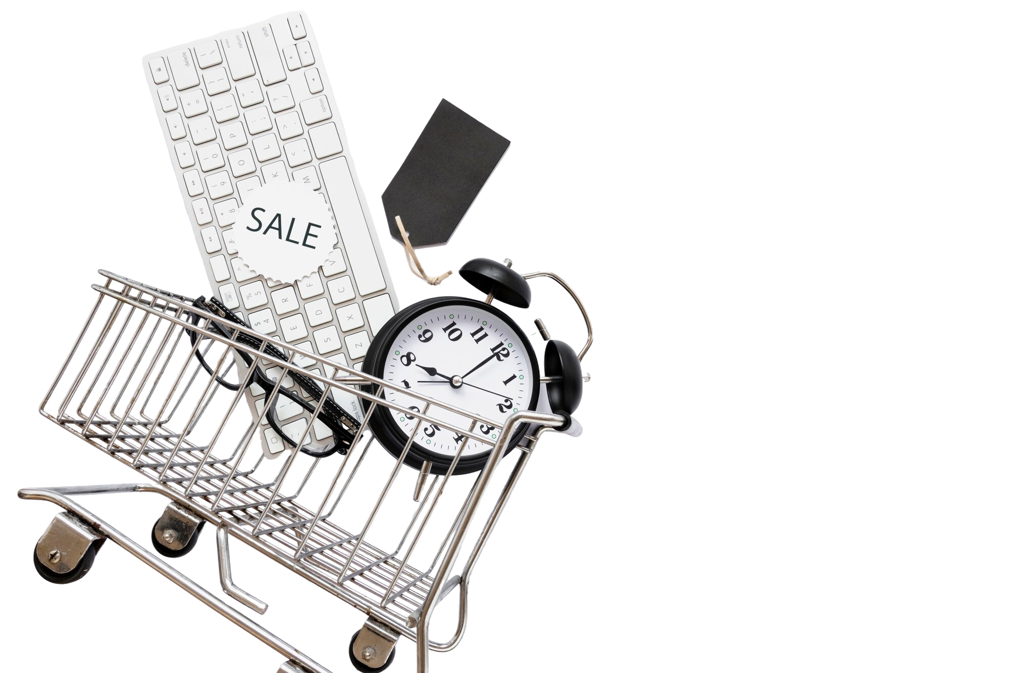 Ilustración de operaciones de comercio electrónico