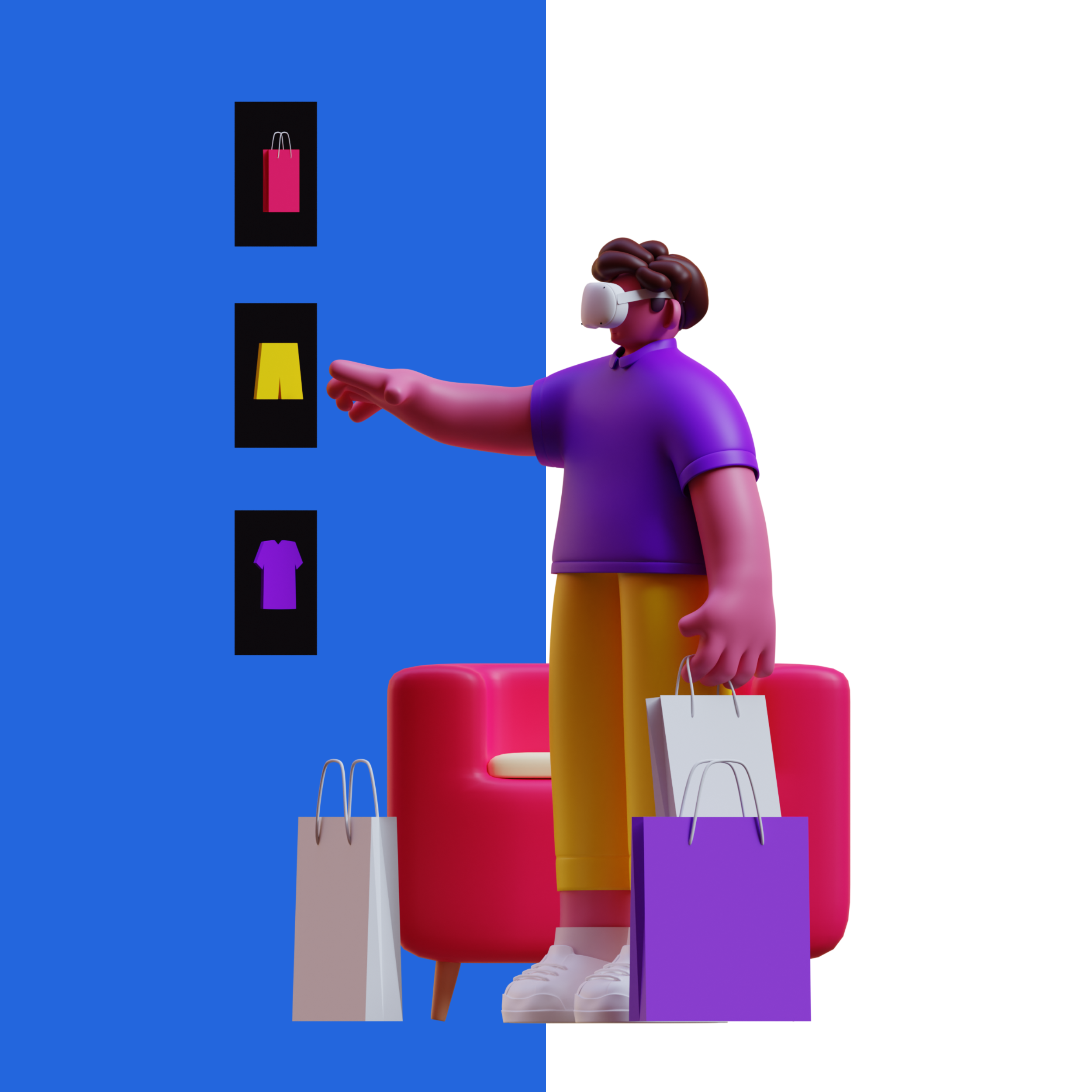 Ilustración de pagos y reconciliación del mercado