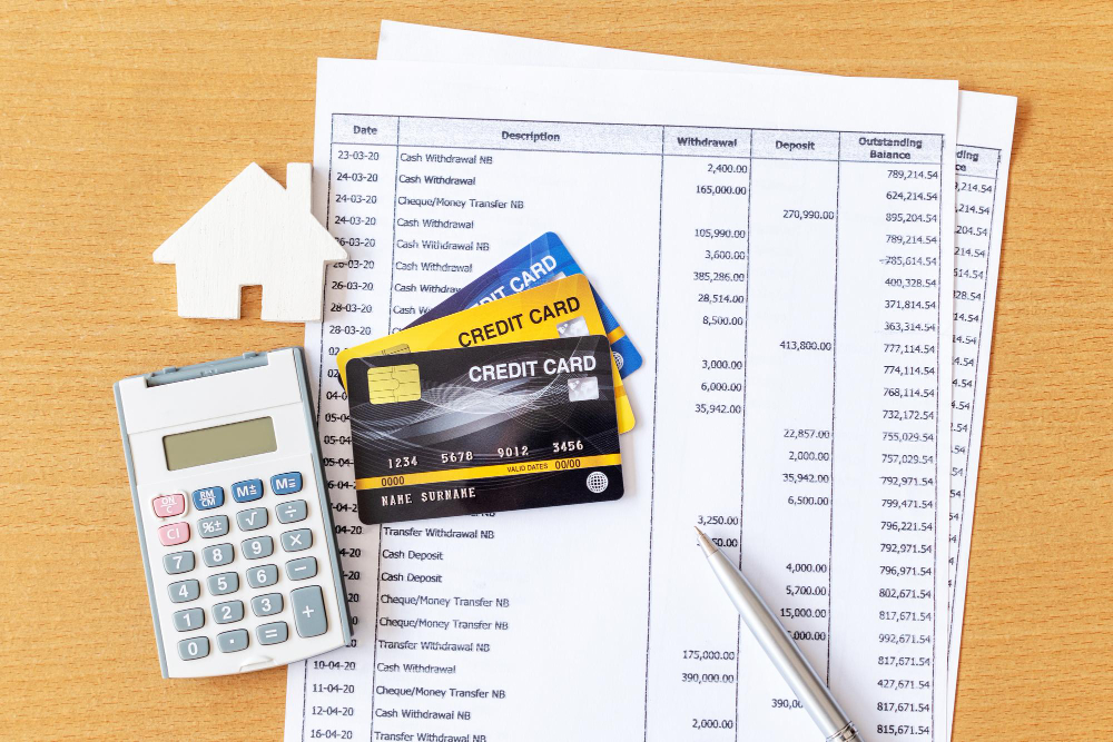 Tarjetas de servicios y gastos